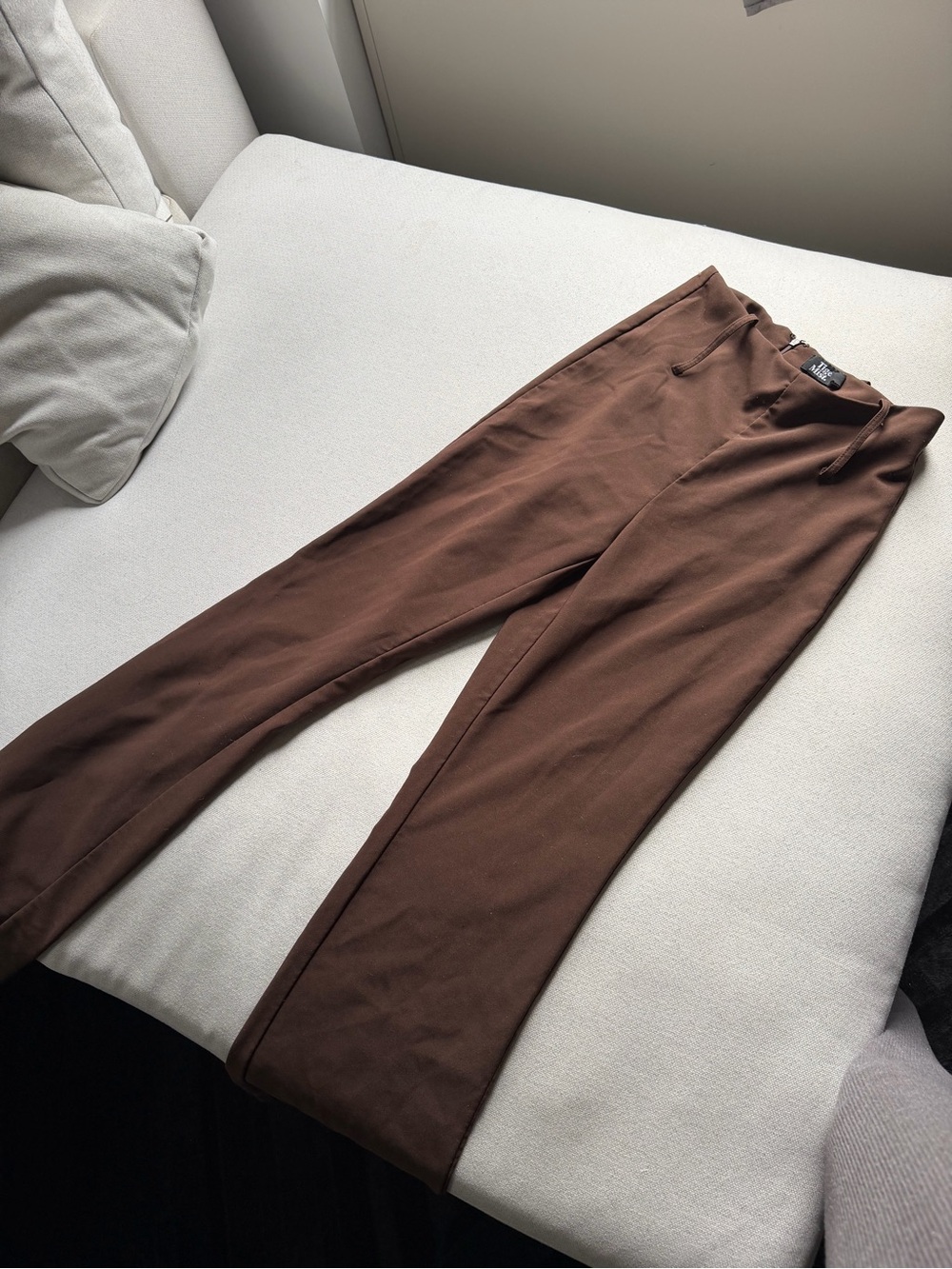 Tiger mist brown chocolate teddie pants size medium high waisted